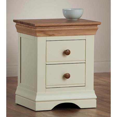 Oak04 : Tủ Gổ Sồi 2 Ngăn Kéo 